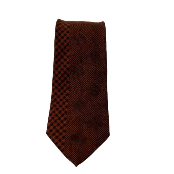 Ermenegildo Zegna Orand Check Tie - Picture 1 of 8
